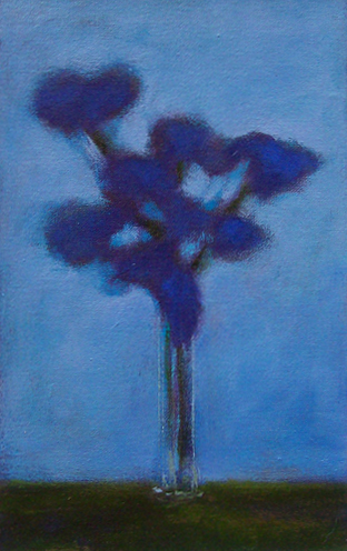 2.	Irises  “11 x 7”  2008